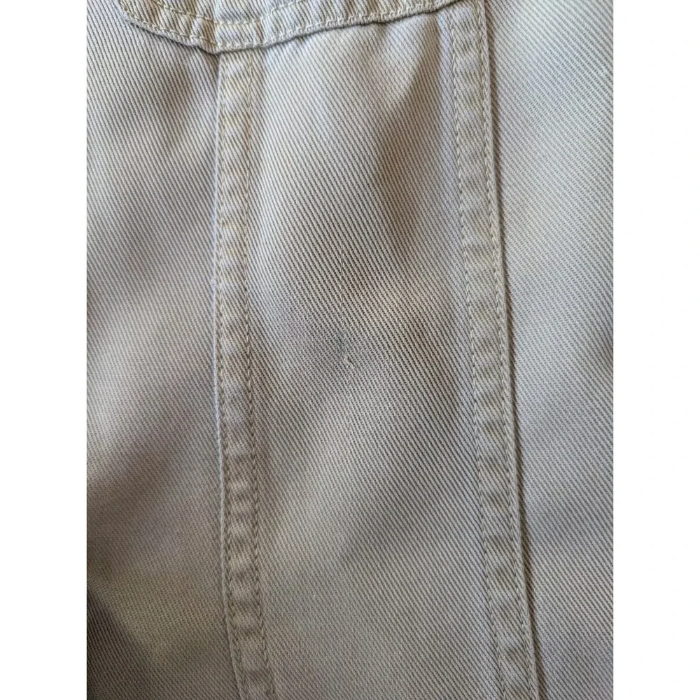 Michael Kors Womens Skirt Khaki Maxi Button Military Safari Size 10 27